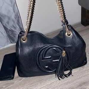 Large Gucci soho bag and Gucci wallet